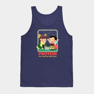 Protein - funny vintage poster parody Tank Top